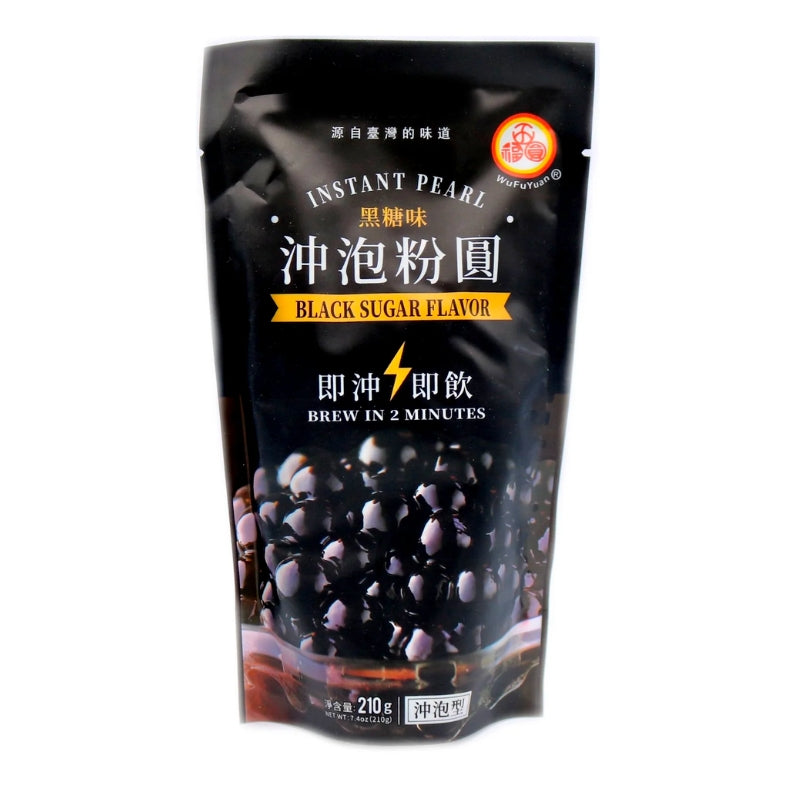 WuFuYuan Instant Tapioca - Black Sugar Flavour, 210g