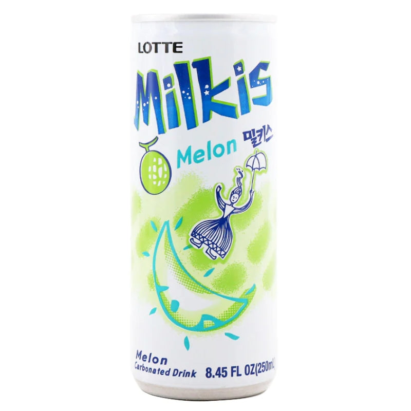 Lotte Milkis Soft Drink - Melon, 250ml - LV, LT
