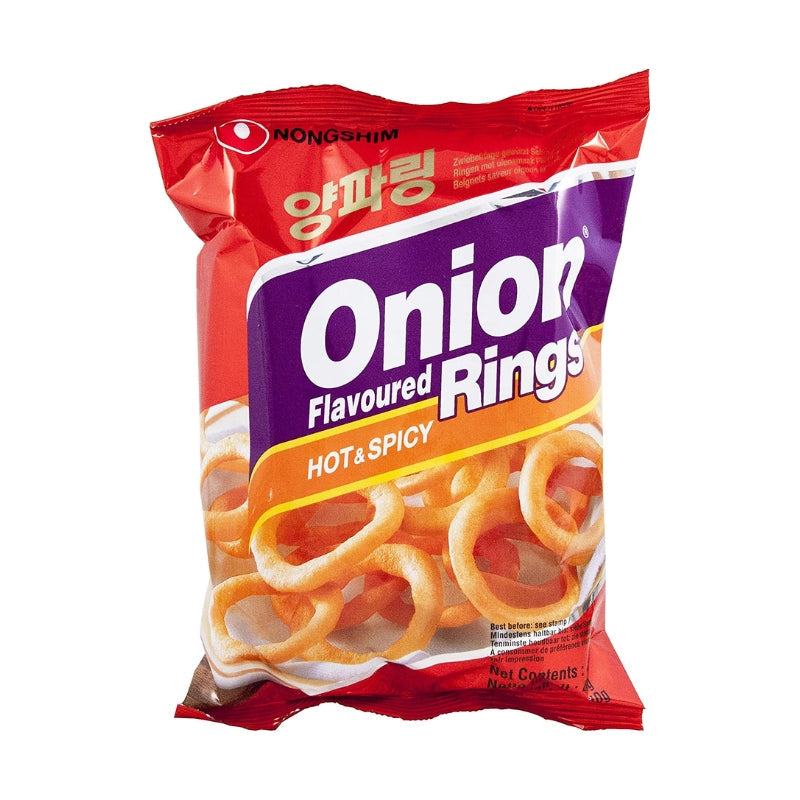 Nongshim Onion Rings Chips - Hot & Spicy, 40g
