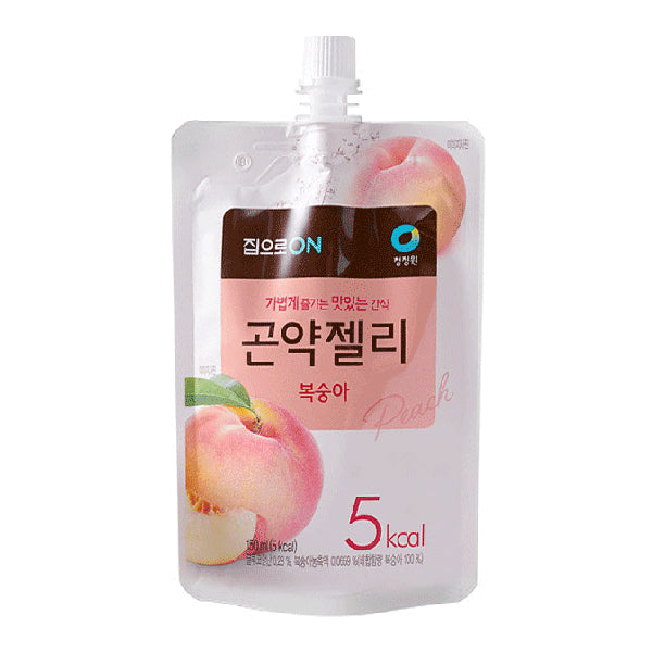 ChungJungOne Korean Konjac Jelly - Peach Flavor, 150g