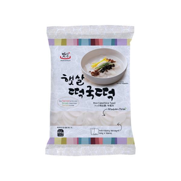 Matamun Korean Rice Cakes - Slices, 600g