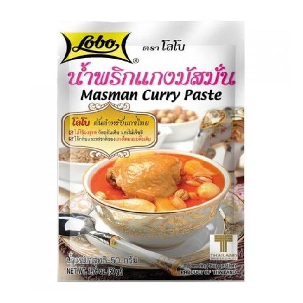 Паста Lobo Massaman Curry Paste, 50гр